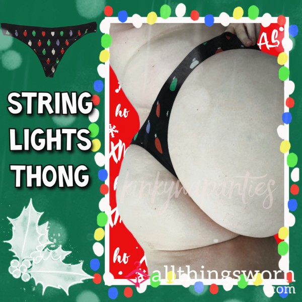 String Lights Thong - Includes 48-hour Wear & U.S. Shipping