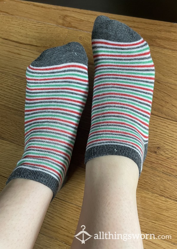 Striped Ankle Socks