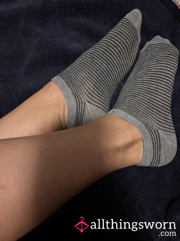 Striped Ankle Socks