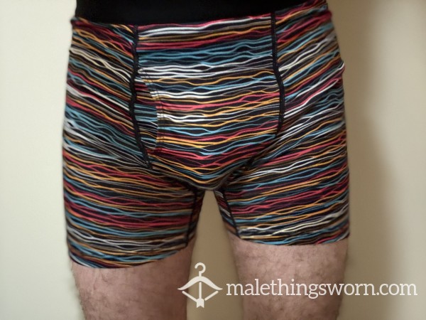 Striped Boxer Briefs