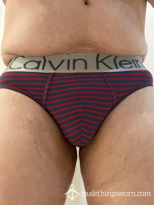 Striped Calvin Klein Briefs