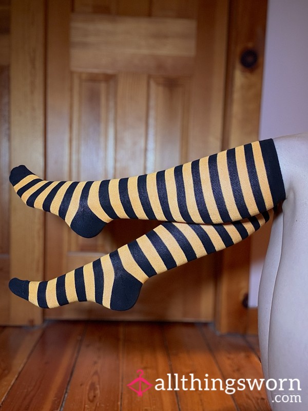 Striped Knee Highs