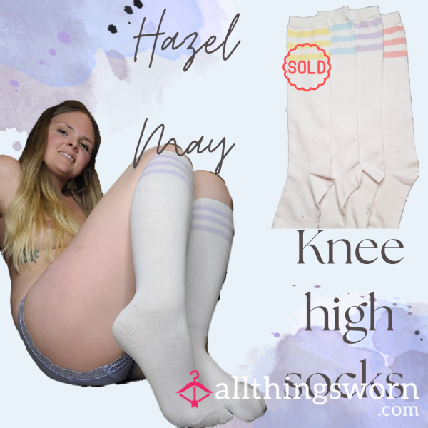 Striped Knee High Sock