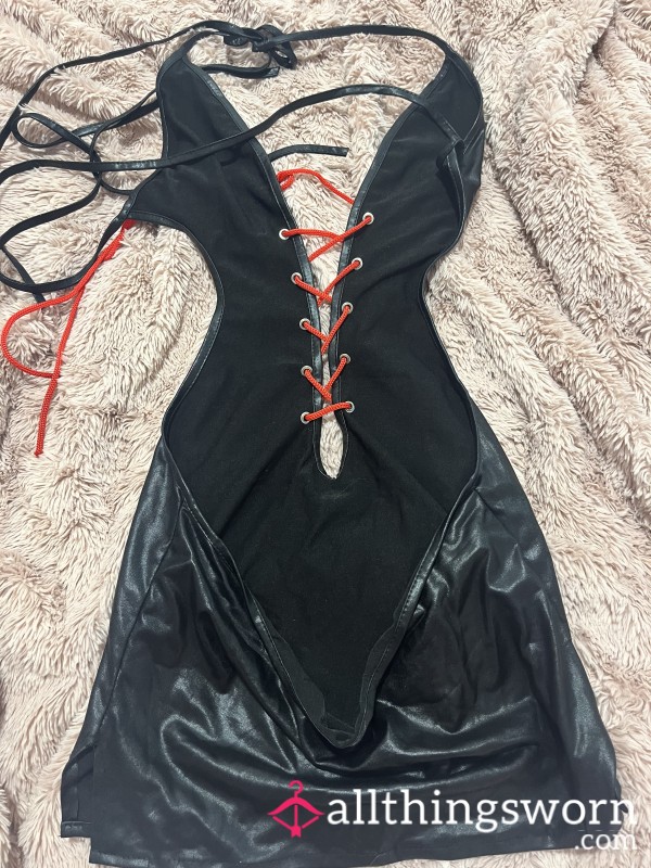 Stripper Dress (leather/PU)