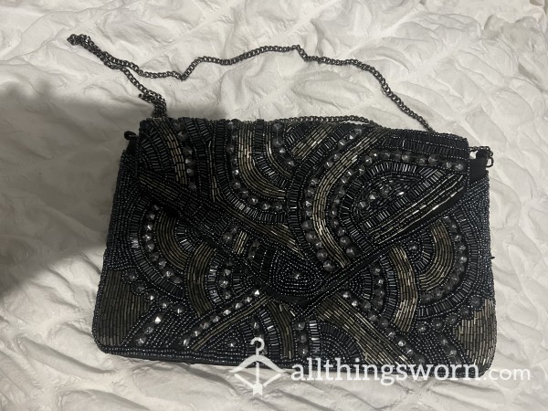 Beaded Dressing Up Bag