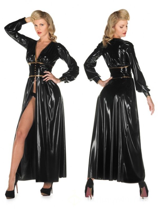 Stunning Latex Mistress Gown