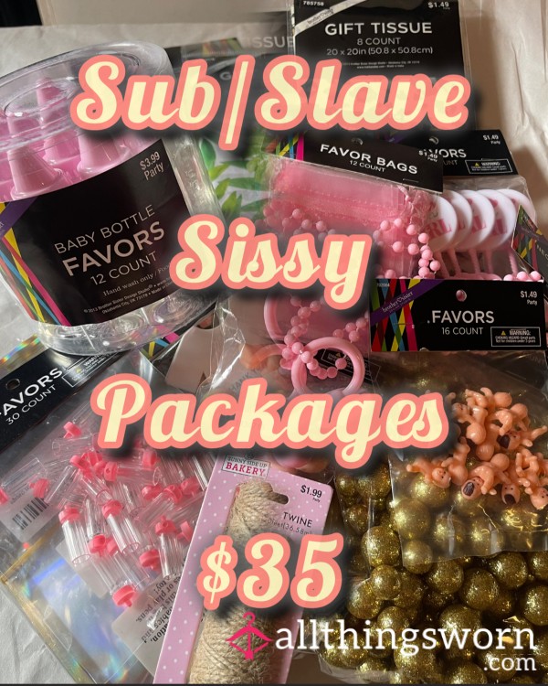 Sub/Sissy Packages!