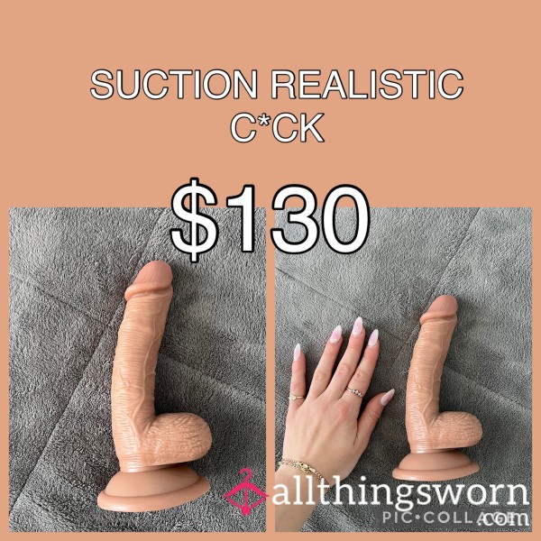 SUCTION REALISTIC C*CK