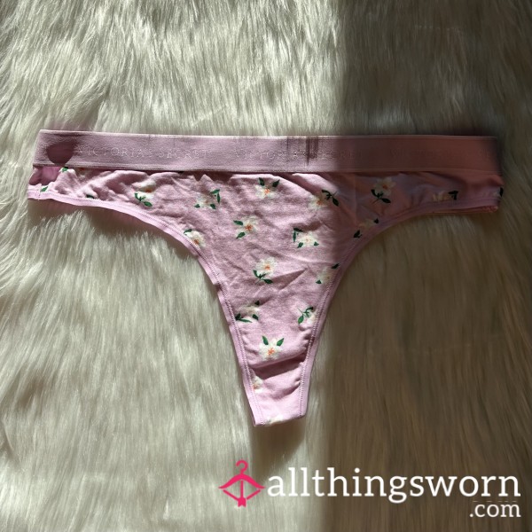 Sugar Tossed Lilies Thong