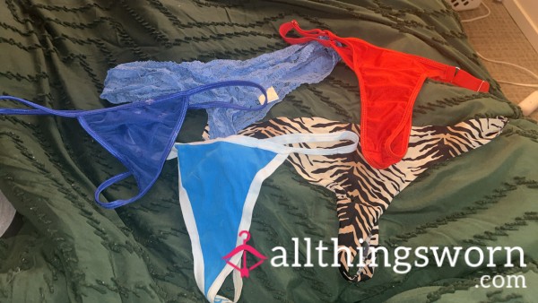 Sultry Secrets: Exclusively Worn Thongs Just For You