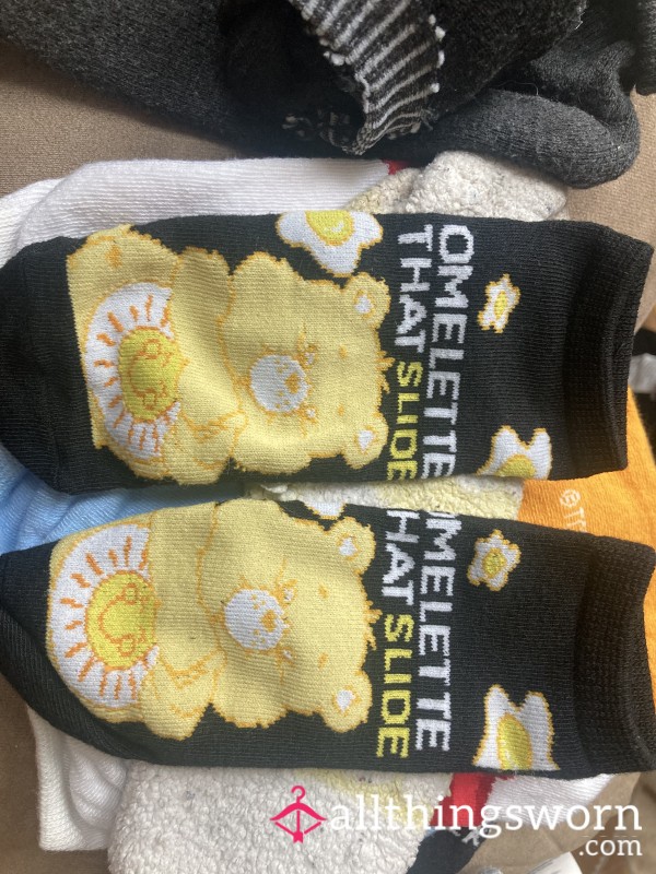 Sunshine Bear Ankle Socks