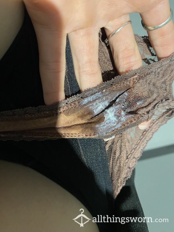 Super Creamy, Brown, 2 Days Thongs