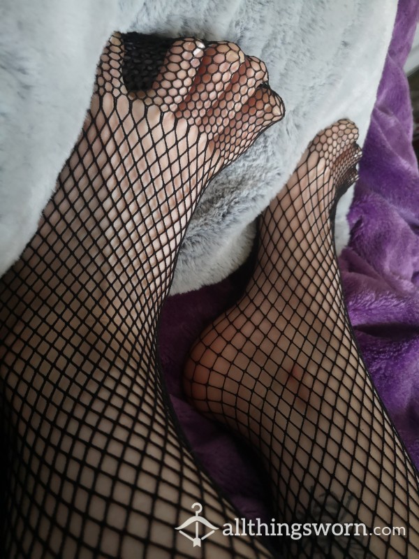 Super Cute S**y, Rocker, Egirl, Fishnet Feet Set