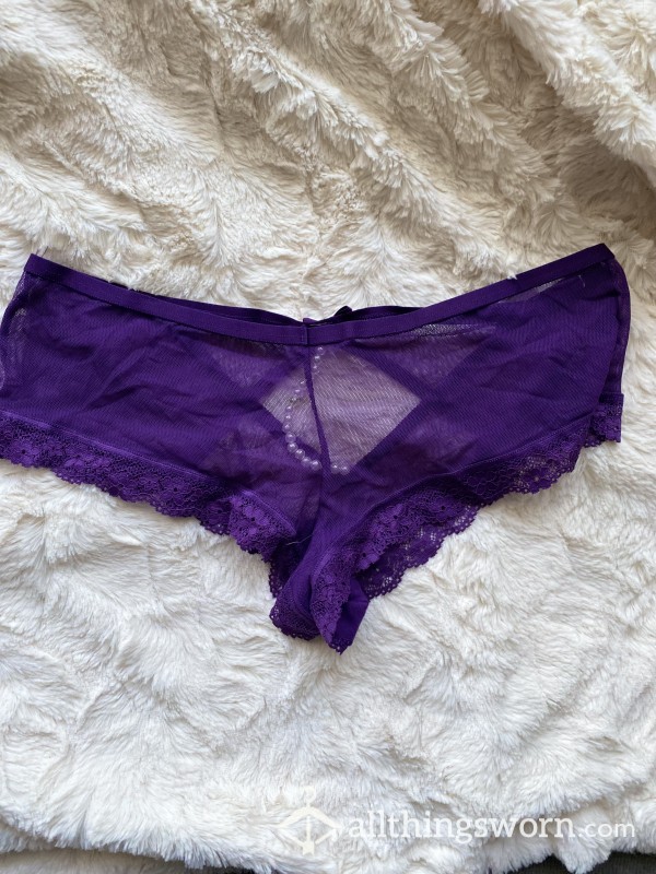 SUPER S**y Cheeky Panties With Open Back And BEADED G-String