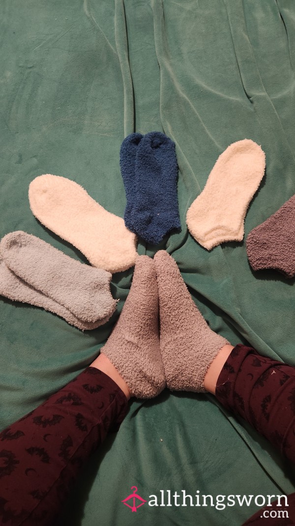 Super Soft, Fuzzy Ankle Socks