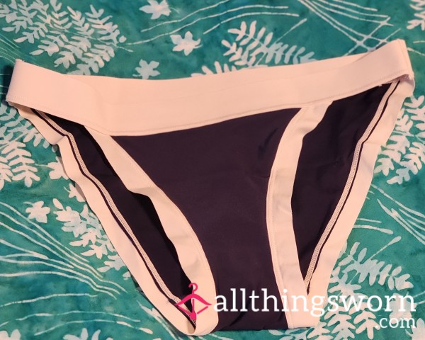 Super Soft Navy Blue Bikini Panties