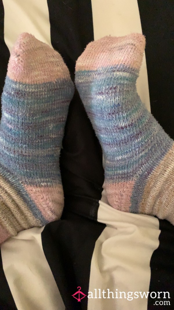 Socks Super Soft Pink And Blue