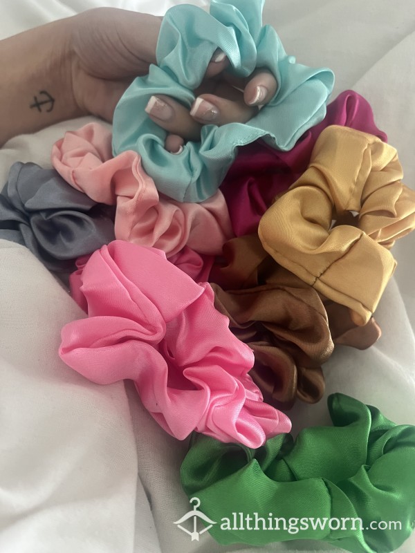 Super Soft Silk Scrunchies💦