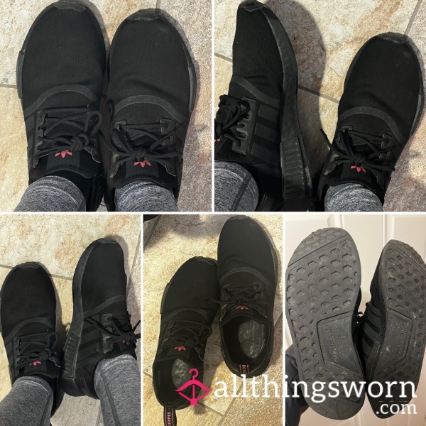 Super Stinky Black Adidas Sneakers