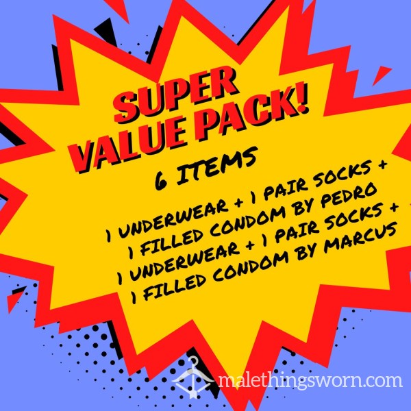 Super Value Pack! 6 Items By Pedro&Marcus