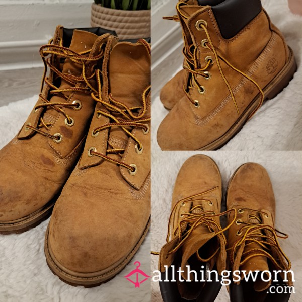 Super Worn Timberland Boots