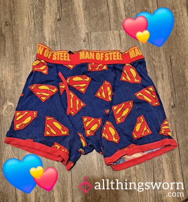 Superman Briefs • Had For 10 Yrs • Weeks Wear Is $100 • Men's Small