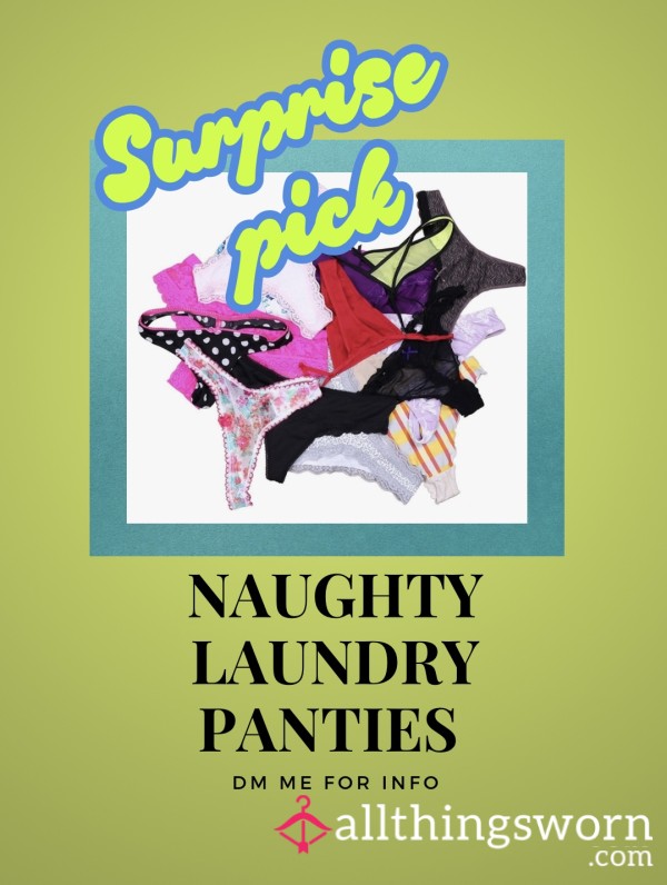 Surprise Pick - READY TO GO -Laundry Panties