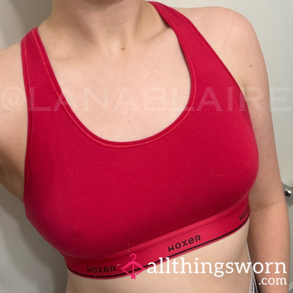 Sweat-Stained Padless Bra