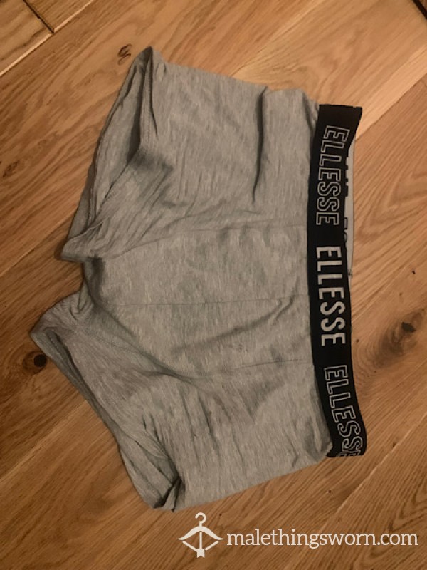 Sweaty 7 Day Worn ELLESSE Boxers.