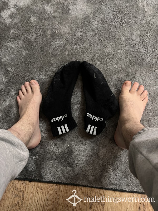 Sweaty 7 Days Worn Adidas Socks Shipping Included