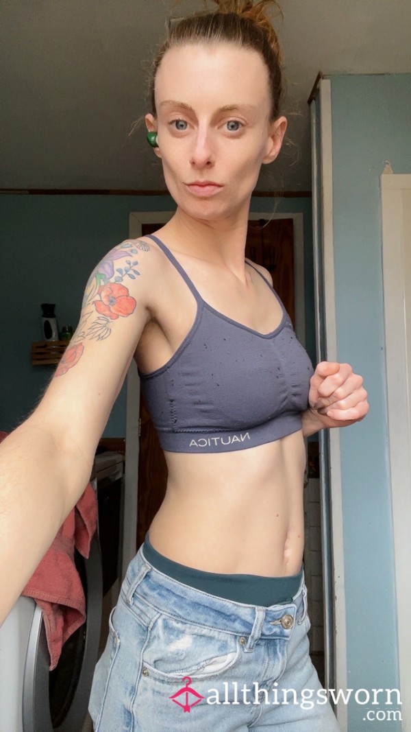 Sweaty And Smelly Sports Bra