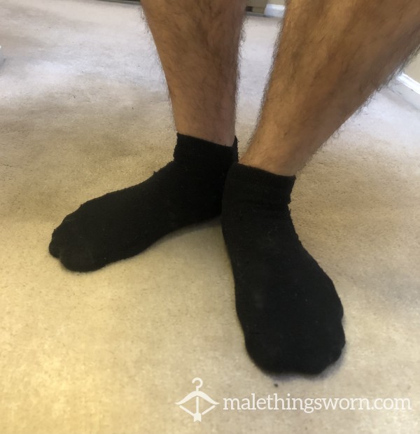 Sweaty Ankle Socks, Black