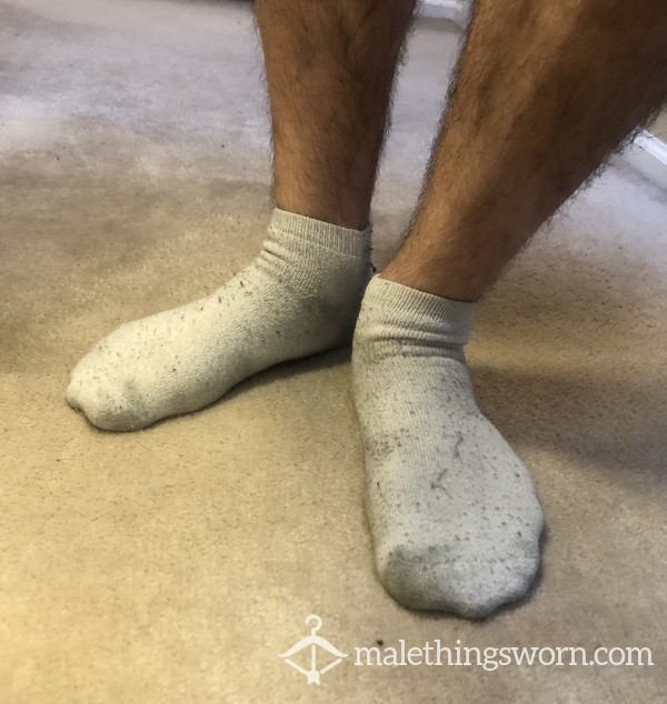 Sweaty Ankle Socks, White