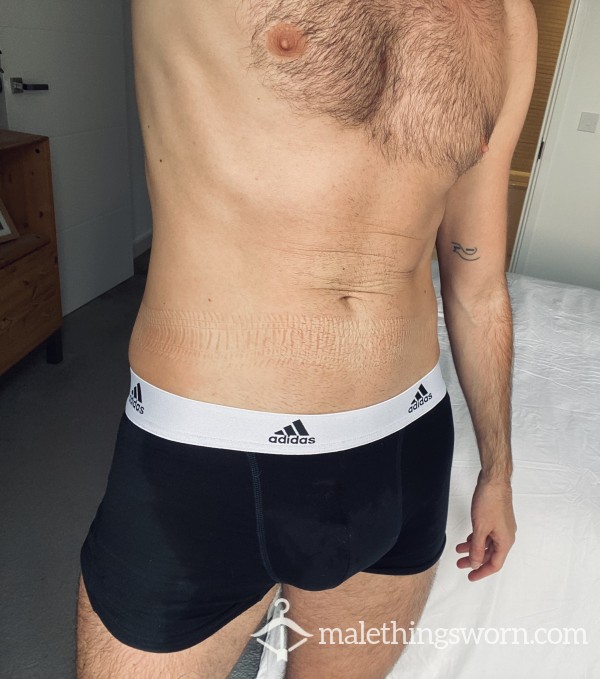 Sweaty Black Adidas Boxers