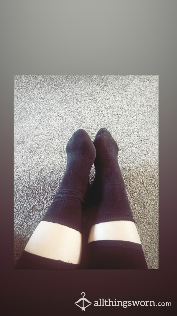 Sweaty Black Socks