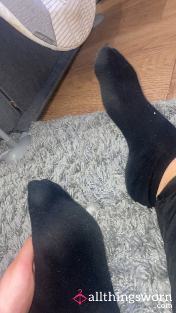 Sweaty Black Socks