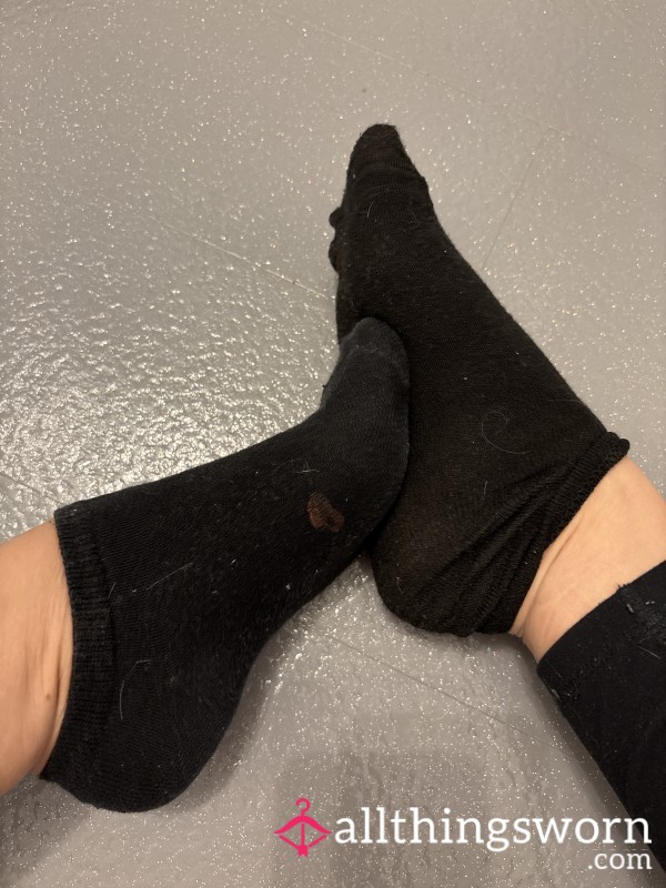 Sweaty Black Socks