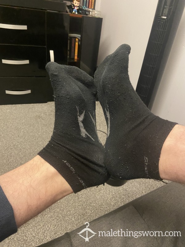 Sweaty Black Socks