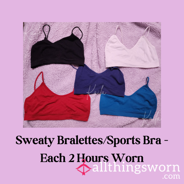 Sweaty Bralettes/Sports Bra