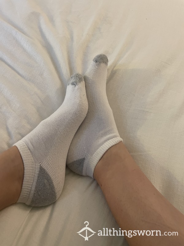 Sweaty Dirty White Socks