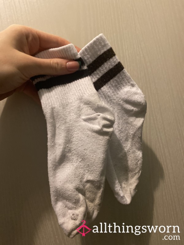 Sweaty, Discoloured Socks