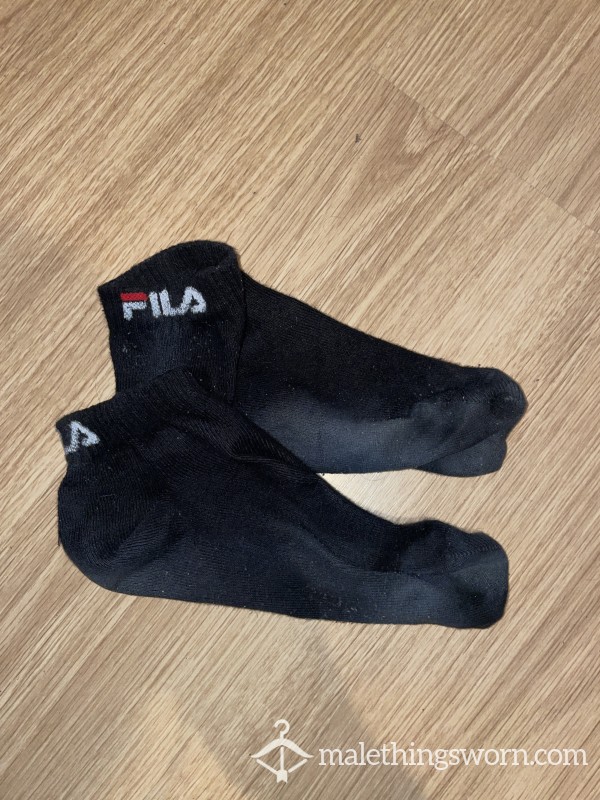 Sweaty Fila Socks