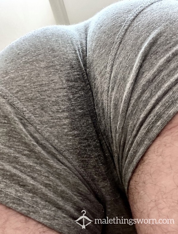 Sweaty Grey Boxers