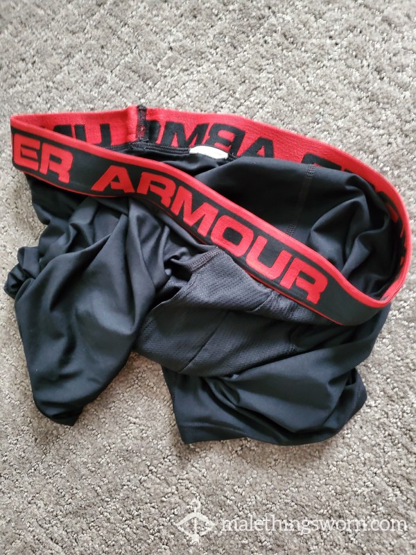 Sweaty Gym Boxers Ready To Be Customized