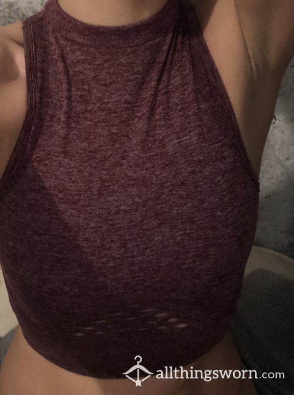 Sweaty Gym Crop Top