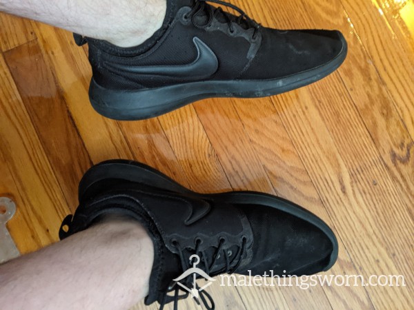 Sweaty Gym Mens Nike Roshe Two Triple Black 844656-001 Size 11