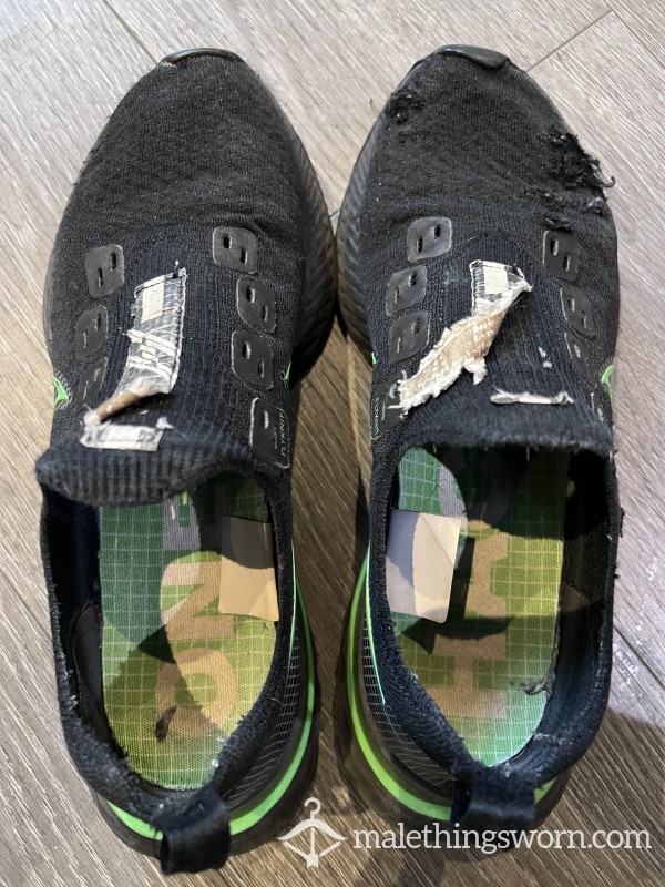 Sweaty Gym Shoes Had For 4-5 Years Very Worn And Stinky