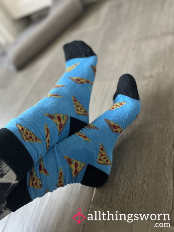 Sweaty Pizza Gym Socks 🖤💋