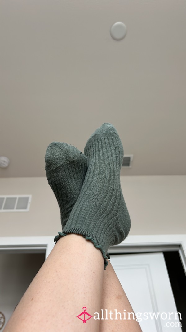 Sweaty Gym Socks - Green Crew