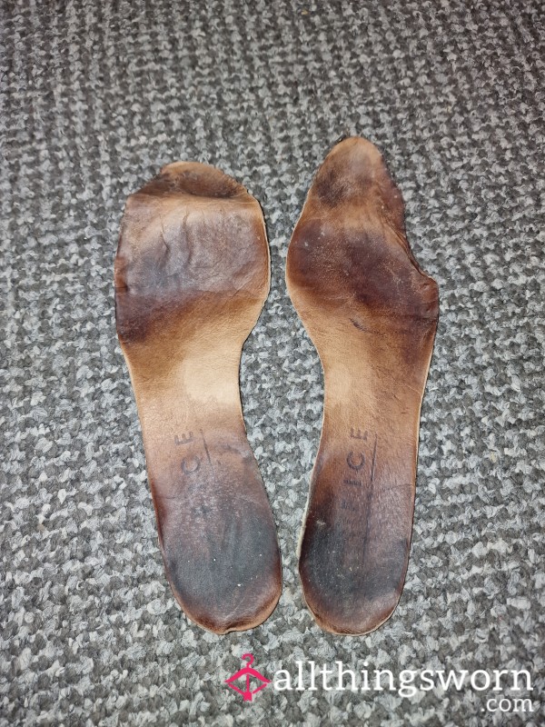 Sweaty Insoles From Work Flats